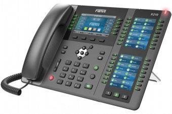Телефон IP Fanvil X210 черный - купить недорого с доставкой в интернет-магазине