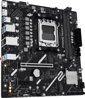 Материнская плата Asus PRIME B840M-R Socket AM5 AMD B840 2xDDR5 mATX AC`97 8ch(7.1) GbLAN RAID+HDMI+DP - купить недорого с доставкой в интернет-магазине
