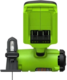 Углошлифовальная машина Greenworks GD24UCS 20000об/мин рез.шпин.:M6 d=76мм (3402007) - купить недорого с доставкой в интернет-магазине
