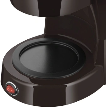 Кофеварка капельная Kitfort КТ-7591 550Вт коричневый - купить недорого с доставкой в интернет-магазине