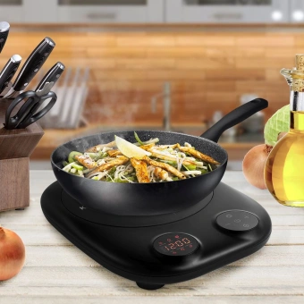 Плита Индукционная Kitfort КТ-145 черный стеклокерамика (настольная) - купить недорого с доставкой в интернет-магазине