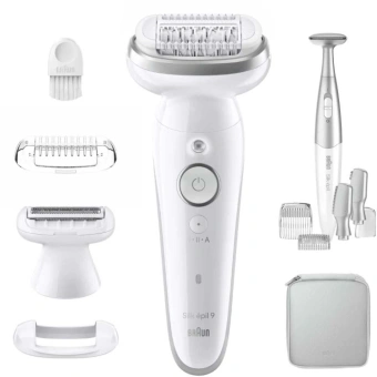 Эпилятор Braun SES9-241 SILV скор.:2 насад.:3 от аккум. серебристый - купить недорого с доставкой в интернет-магазине