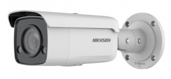 Камера видеонаблюдения IP Hikvision DS-2CD2T27G2-L(C)(4mm) 4-4мм цв. корп.:белый - купить недорого с доставкой в интернет-магазине