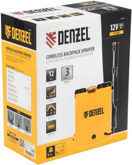 Опрыскиватель Denzel D-12LA аккум. ранц. 12л (64788) - купить недорого с доставкой в интернет-магазине