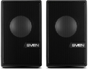 Колонки Sven 340 2.0 черный 6Вт BT - купить недорого с доставкой в интернет-магазине