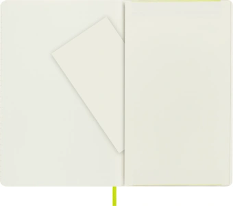 Блокнот Moleskine CLASSIC SOFT QP616C2 Large 130х210мм 192стр. линейка мягкая обложка лайм - купить недорого с доставкой в интернет-магазине