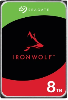 Жесткий диск Seagate SATA-III 8TB ST8000VN002 NAS Ironwolf 512E (5400rpm) 256Mb 3.5" - купить недорого с доставкой в интернет-магазине