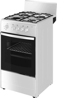 Плита Газовая Darina 1A GM341 001 W белый (без крышки) реш.сталь - купить недорого с доставкой в интернет-магазине