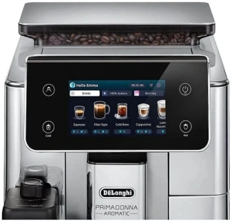 Кофемашина Delonghi ECAM630.55.SSM 1450Вт черный/серебристый - купить недорого с доставкой в интернет-магазине