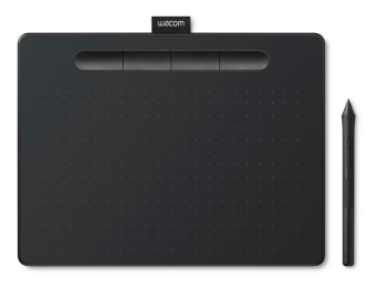 Графический планшет Wacom Intuos M CTL-6100K-B USB черный - купить недорого с доставкой в интернет-магазине