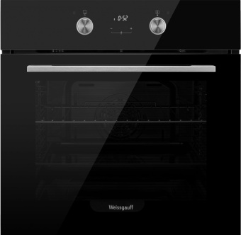 Духовой шкаф Электрический Weissgauff EOV 661 PDB черный - купить недорого с доставкой в интернет-магазине