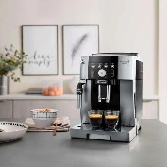 Кофемашина Delonghi Magnifica Smart ECAM250.23.SB 1450Вт черный/серебристый - купить недорого с доставкой в интернет-магазине