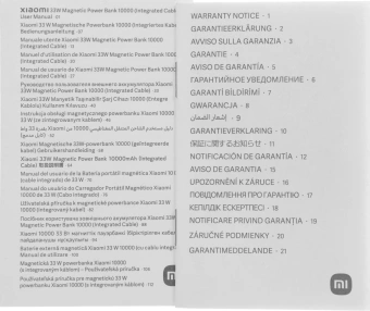 Мобильный аккумулятор Xiaomi Magnetic BHR9822GL 10000mAh QC3.0/PD2.2 33W 3A USB-A/USB-C белый - купить недорого с доставкой в интернет-магазине