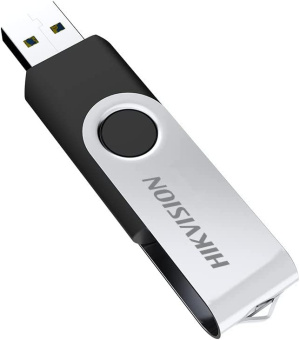 Флеш Диск Hikvision 64Gb M200S HS-USB-M200S/64G USB2.0 черный - купить недорого с доставкой в интернет-магазине