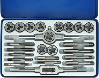 Набор метчиков/плашек Sturm! 1065-03-S24 в комплекте 24 предмета жесткий кейс - купить недорого с доставкой в интернет-магазине