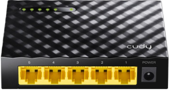 Коммутатор Cudy GS105D (L2) 5x1Гбит/с неуправляемый - цена, купить или заказать с доставкой в интернет-магазине Коммутатор Cudy GS105D (L2) 5x1Гбит/с неуправляемый - купить недорого с доставкой в интернет-магазине