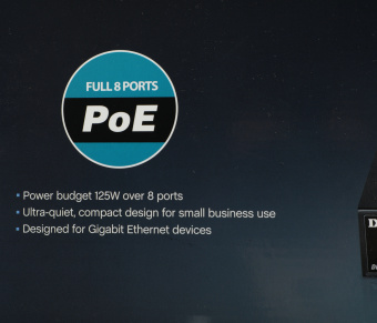 Коммутатор D-Link DGS-1008MP/B1A 8x1Гбит/с 8PoE+ 125W неуправляемый - цена, купить или заказать с доставкой в интернет-магазине Коммутатор D-Link DGS-1008MP/B1A 8x1Гбит/с 8PoE+ 125W неуправляемый - купить недорого с доставкой в интернет-магазине