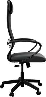 Кресло Метта ErgoLife Set 11 черный сиденье черный сетка с подголов. крестов. металл хром - купить недорого с доставкой в интернет-магазине