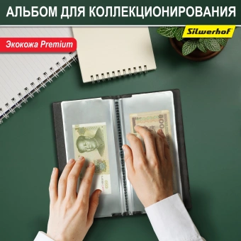 Папка с 20 прозр.вклад. Silwerhof Кляссер ПВХ 0.25мм бордовый - купить недорого с доставкой в интернет-магазине