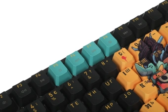 Клавиатура A4Tech AT87 Renegade черный/зеленый USB for gamer LED (AT87) кабель 1.8м - купить недорого с доставкой в интернет-магазине