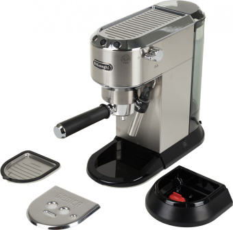 Кофеварка рожковая Delonghi EC685.M 1350Вт серебристый/черный - купить недорого с доставкой в интернет-магазине