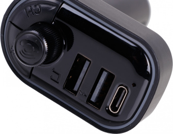 Автомобильный FM-модулятор ACV FMT-128B черный MicroSD BT USB (38762) - купить недорого с доставкой в интернет-магазине