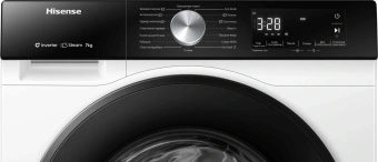 Стиральная машина Hisense WF3S7021BWU класс: A+++ загр.фронтальная макс.:7кг белый инвертор - купить недорого с доставкой в интернет-магазине