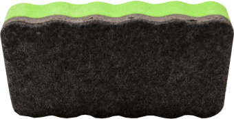 Стиратель Silwerhof 659004-02 для досок фетр 10.7x5.7x2см зеленый магнитный - купить недорого с доставкой в интернет-магазине