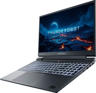 Ноутбук Thunderobot 911 X Wild Hunter G3M Evo Core i5 13420H 16Gb SSD1Tb NVIDIA GeForce RTX5050 8Gb 15.6" IPS FHD (1920x1080) FreeDOS grey WiFi BT Cam (JT009V00QRU) - купить недорого с доставкой в интернет-магазине