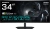 Монитор Gigabyte 34" G34WQC2 EK черный VA LED 21:9 HDMI M/M матовая HAS Piv 4000:1 450cd 178гр/178гр 3440x1440 200Hz FreeSync Premium DP WQ 7.36кг - цена, купить или заказать с доставкой в интернет-магазине Монитор Gigabyte 34" G34WQC2 EK черный VA LED 21:9 HDMI M/M матовая HAS Piv 4000:1 450cd 178гр/178гр 3440x1440 200Hz FreeSync Premium DP WQ 7.36кг - купить недорого с доставкой в интернет-магазине