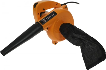 Воздуходувка-пылесос Deko DKBL1100 1100Вт пит.:от сети желтый - купить недорого с доставкой в интернет-магазине