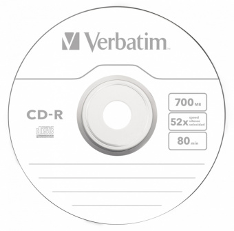 Диск CD-R Verbatim 700Mb 52x Cake Box (10шт) (43437) - купить недорого с доставкой в интернет-магазине