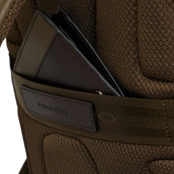 Рюкзак мужской Piquadro Black Square CA6503B3/VETM хаки натур.кожа - купить недорого с доставкой в интернет-магазине
