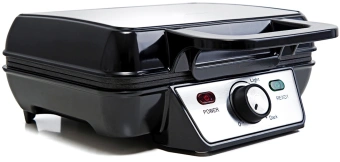 Вафельница Kitfort KT-1620 920Вт серебристый/черный - купить недорого с доставкой в интернет-магазине