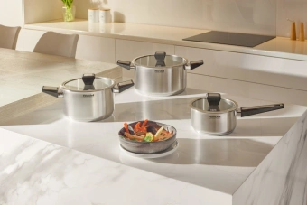 Ковш Rondell Blitz RDS-1888 1.4л. d=16см (с крышкой) стальной - купить недорого с доставкой в интернет-магазине