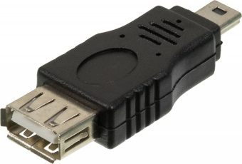 Переходник Ningbo mini USB B (m) USB A(f) - купить недорого с доставкой в интернет-магазине