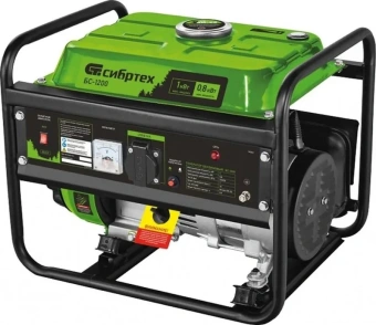 Генератор Сибртех БС-1200 1кВт - купить недорого с доставкой в интернет-магазине