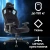 Кресло игровое Knight Outrider LTD черный Light-20 с подголов. крестов. металл - цена, купить или заказать с доставкой в интернет-магазине Кресло игровое Knight Outrider LTD черный Light-20 с подголов. крестов. металл - купить недорого с доставкой в интернет-магазине