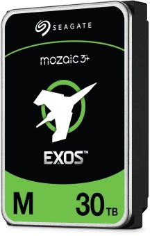 Жесткий диск Seagate SATA-III 30TB ST30000NM004K Exos M 512E (7200rpm) 512Mb 3.5" - купить недорого с доставкой в интернет-магазине