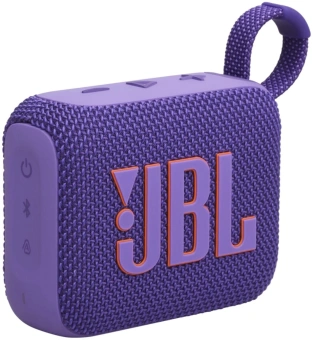 Колонка порт. JBL Go 4 фиолетовый 4.2W 1.0 BT 850mAh (JBLGO4PUR) - купить недорого с доставкой в интернет-магазине