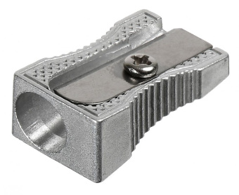 Точилка для карандашей ручная Silwerhof 191083 1 отверстие металл - купить недорого с доставкой в интернет-магазине