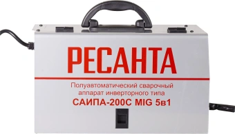 Сварочный аппарат Ресанта САИПА-200C инвертор MIG-MAG/ММА DC - купить недорого с доставкой в интернет-магазине