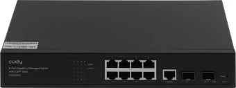 Коммутатор Cudy GS2008S2 (L2) 8x1Гбит/с 2SFP управляемый - купить недорого с доставкой в интернет-магазине