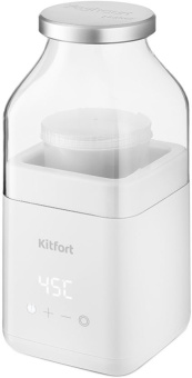 Йогуртница Kitfort кт-2053 25Вт белый - купить недорого с доставкой в интернет-магазине