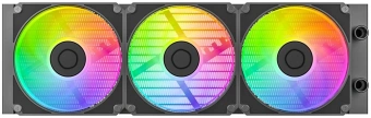 Система водяного охлаждения ID-Cooling SL360 V2 ARGB Soc-AM5/AM4/1200/1700/1851 черный 4-pin 31dB Al+Cu LCD 350W Ret - купить недорого с доставкой в интернет-магазине
