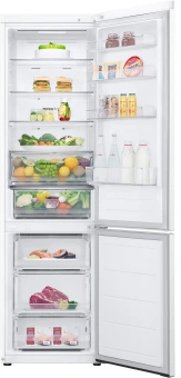 Холодильник LG GC-B509FQQW 2-хкамерн. белый инвертер - купить недорого с доставкой в интернет-магазине