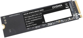 Накопитель SSD Digma PCIe 5.0 x4 2TB DGSM5002TP31T Meta P31 M.2 2280 - купить недорого с доставкой в интернет-магазине