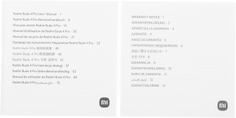 Гарнитура внутриканальные Xiaomi Redmi Buds 4 Pro M2132E1 белый беспроводные bluetooth в ушной раковине (BHR5897GL) - купить недорого с доставкой в интернет-магазине