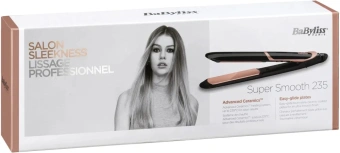 Выпрямитель Babyliss ST391E черный макс.темп.:235С покрытие:керамико-турмалиновое - купить недорого с доставкой в интернет-магазине