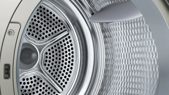 Сушильная машина Bosch Serie 6 WQK2521XME пан.англ. макс.загр.:10кг серебристый - купить недорого с доставкой в интернет-магазине